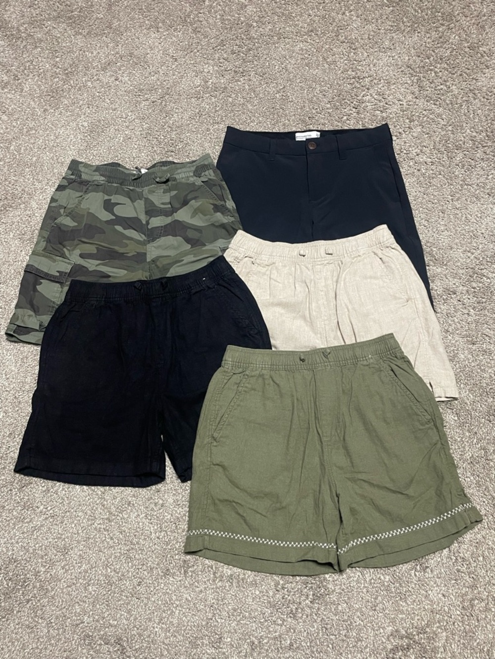 Abercrombie Kids Shorts Lot of 5 Boy’s Size 13/14